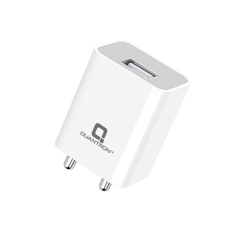 QUANTRON WITH TYPE C CABLE 2.4 AMP  SINGLE USB
