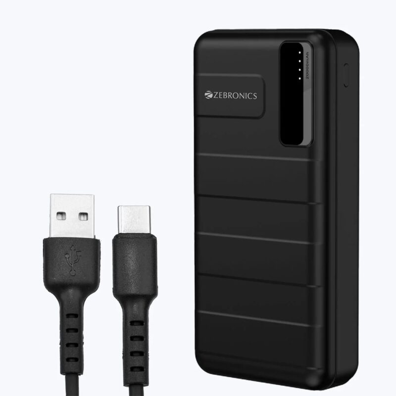ZEBRONICS 20000 MH POWER BANK 22.5W