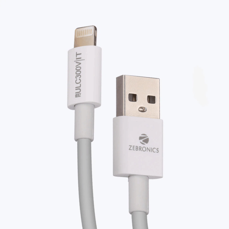 ZEBRONICS LIGHTNING CABLE 1Mtr