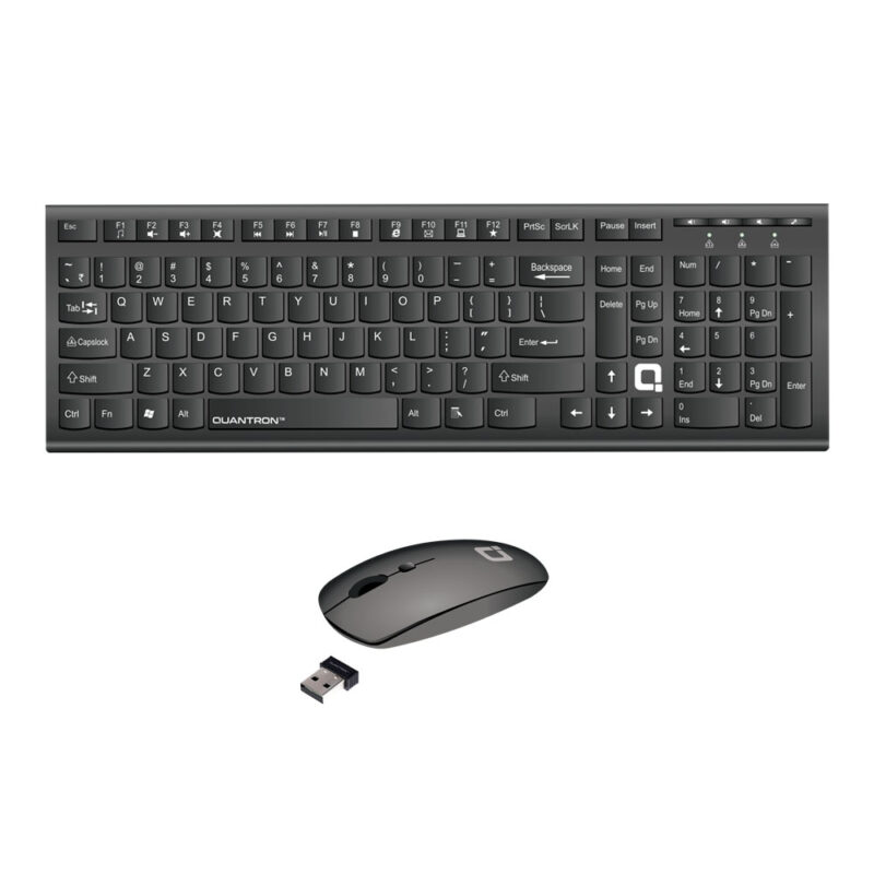 QUANTRON WIRELESS KEYBOARD & MOUSE COMBO