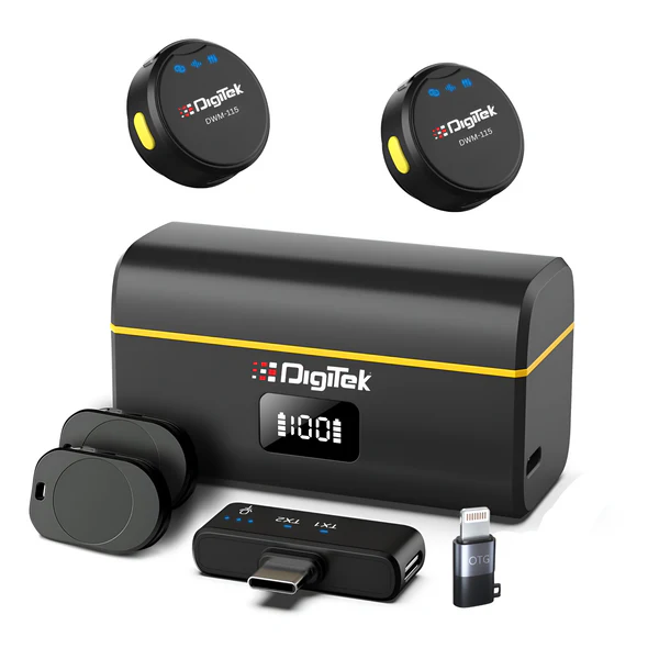 DIGITEK® (DWM-115) DUAL Wireless Microphone