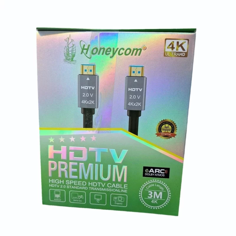 HONEY COM HDMI CABLE 3.0 MTR 4K