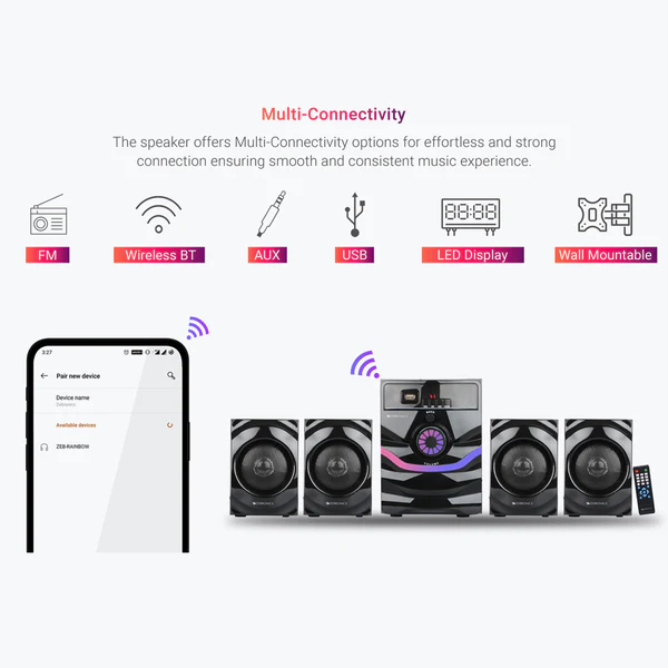ZEBRONICS RAINBOW 4.1 - Image 3