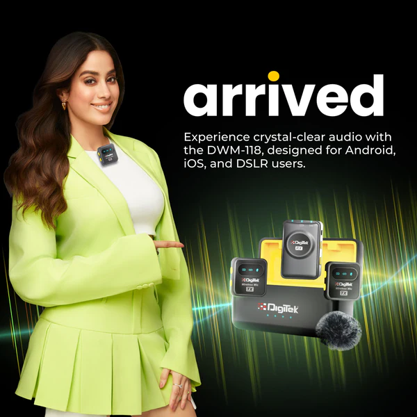 Digitek® (DWM-118) 2-in-1 Wireless Microphone - Image 3