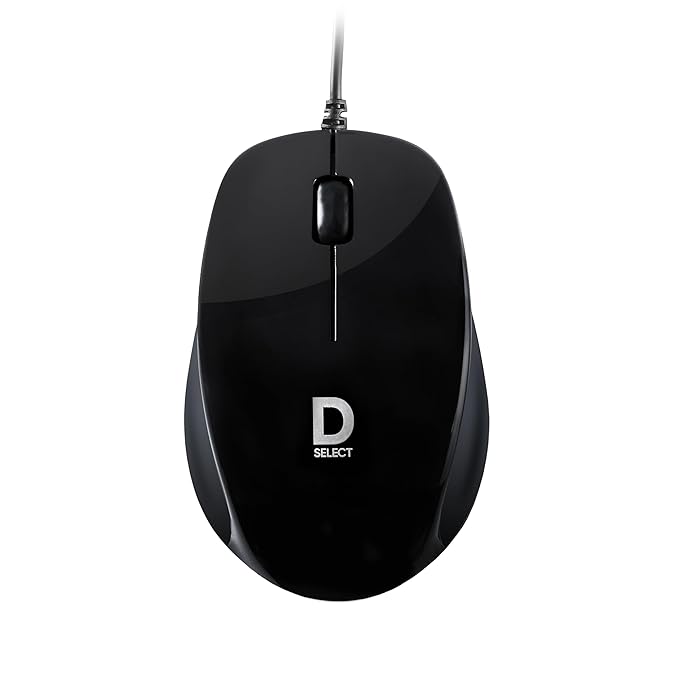 D SELECT Wired Mouse
