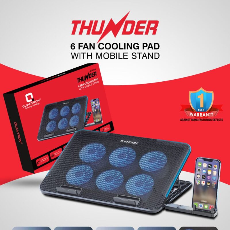 QUANTRON THUNDER 6 FAN COOLING PAD